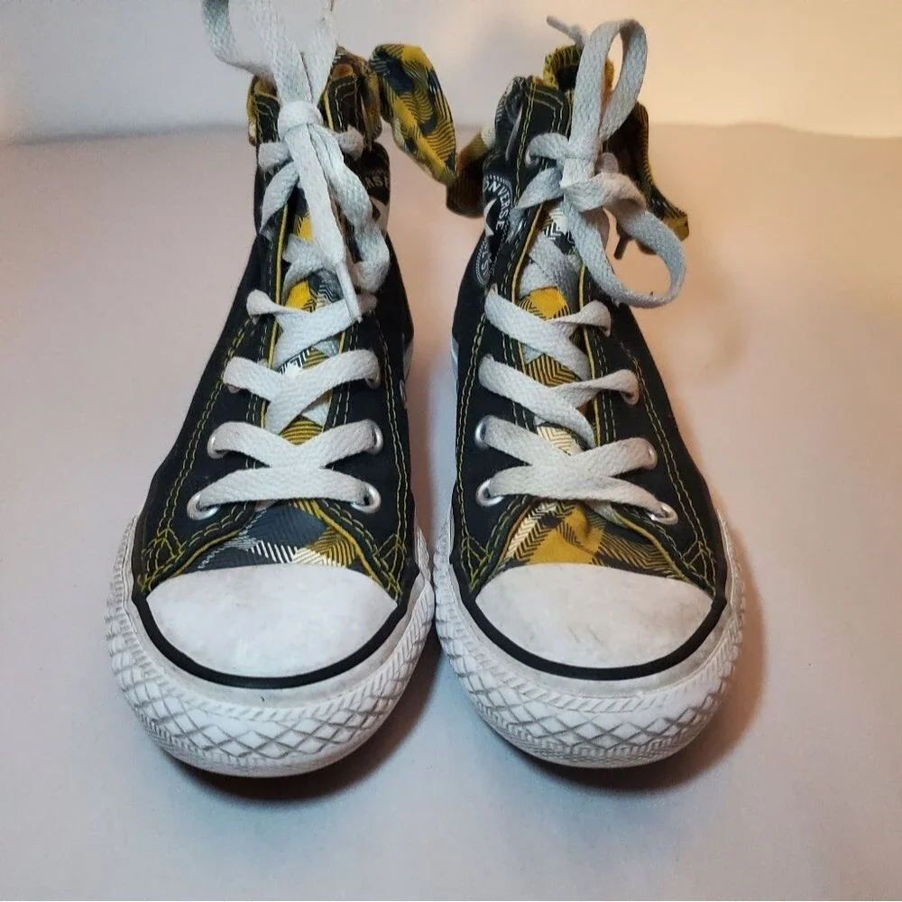 Girls Chuck Taylor All Star Bow Back Casual Sneakers Size 12